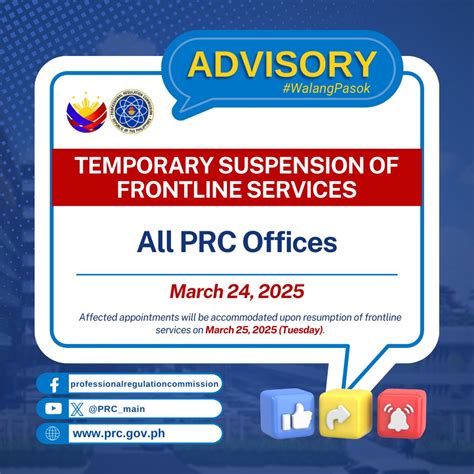 PRC Regional Office III informs all .